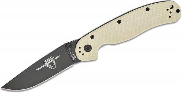 Нож Ontario Knife RAT II AUS-8 BB Bone