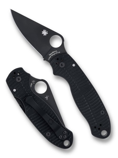 Ніж Spyderco Para 3 Salt Black