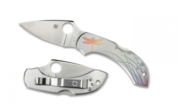 Ніж C28PT Spyderco Dragonfly tattoo