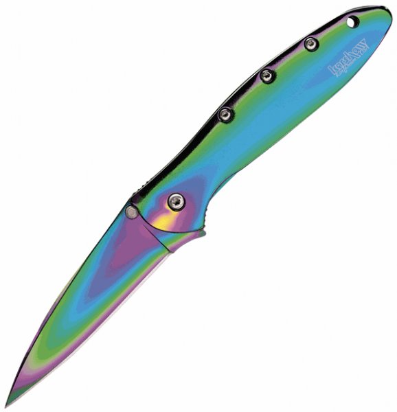 Ніж 1660VIB Kershaw Leek rainbow, by Ken Onion