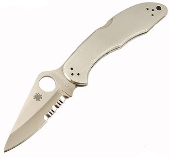 Нож C11PS Spyderco DELICA SS COMBO
