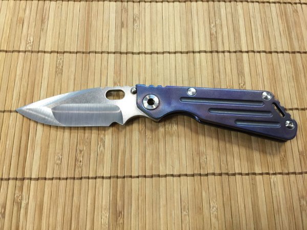 Нож Authentic Mick Strider Custom Knife All Titanium SNG Performance Nightmare Grind