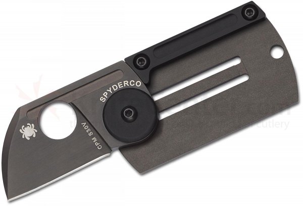 Нож Spyderco Dog tag Folder Black