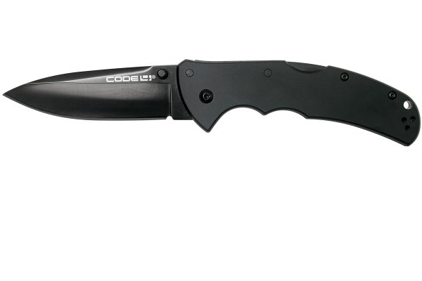 Ніж Cold Steel Code 4 Spear Point, S35VN, Black/Black