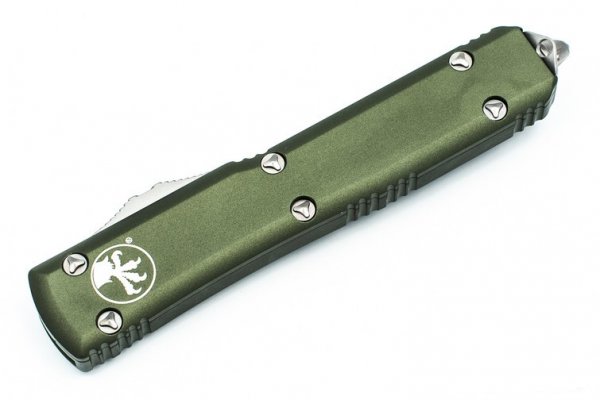 Ніж Microtech Ultratech Drop Point Stonewash, ц:od green