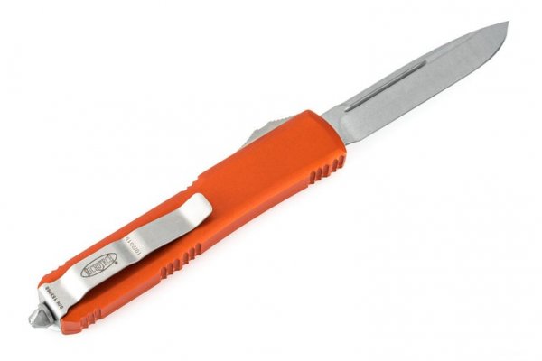 Ніж Microtech Ultratech Drop Point Stonewash, ц:orange