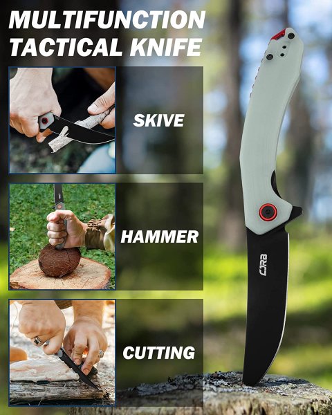 Ніж CJRB Gobi Black Blade Mint green