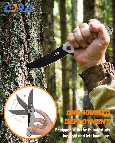 Ніж CJRB Gobi Black Blade Mint green