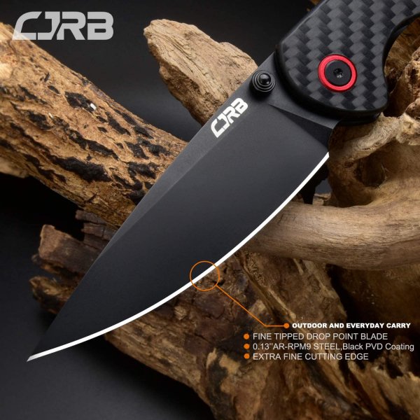 Ніж CJRB Feldspar Black Blade CF