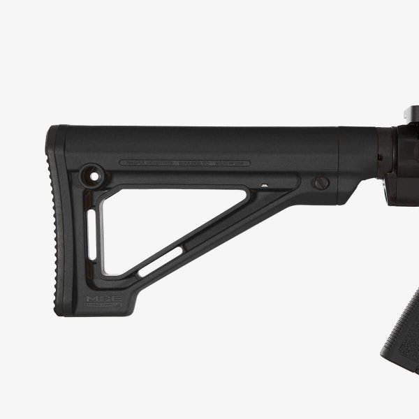 Приклад Magpul МОЕ фиксированый, Mil-Spec, на трубу AR15 ц:черный