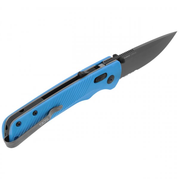 Ніж SOG Flash AT, Civic Cyan Serrated