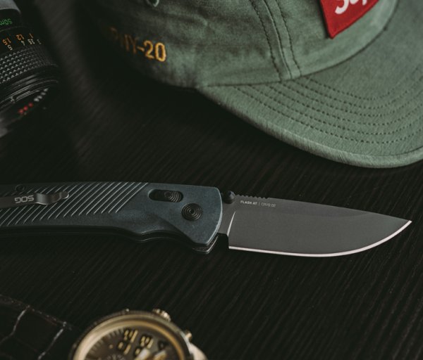 Ніж SOG Flash AT, Urban Grey