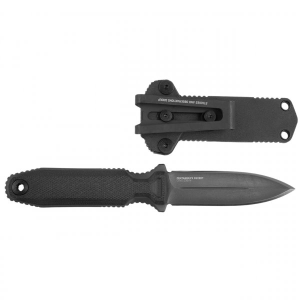 Нож SOG Pentagon FX Covert Blackout