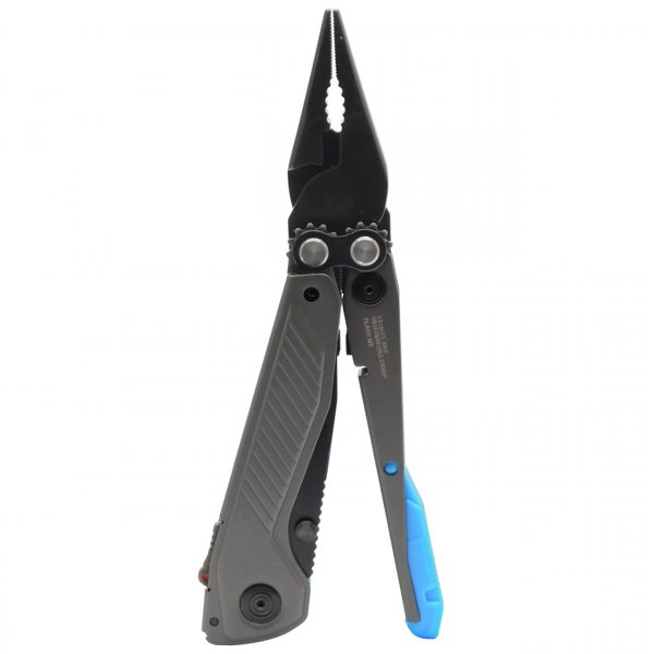 Мультитул SOG Flash MT, Urban Grey/Cyan