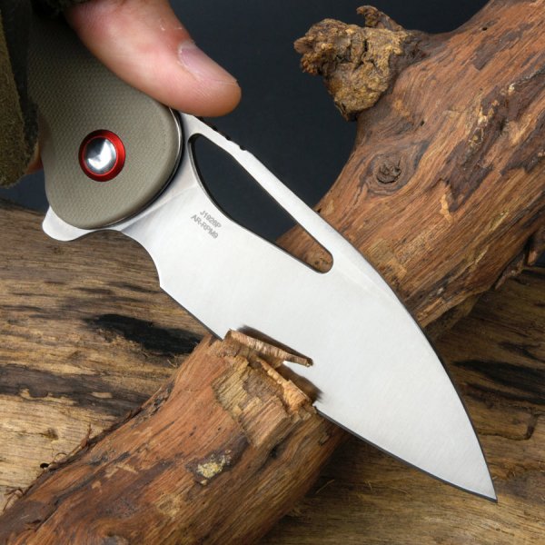 Ніж CJRB Lago SW Desert tan