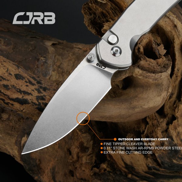 Ніж CJRB Pyrite SW Steel 