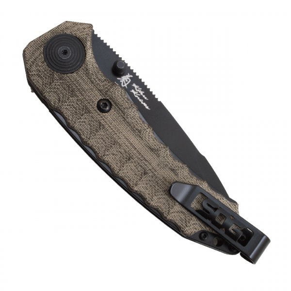 Нож SOG Kiku Assisted, Black