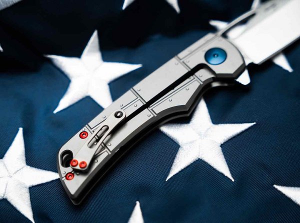Нож Boker Plus P51 Mustang Damast 