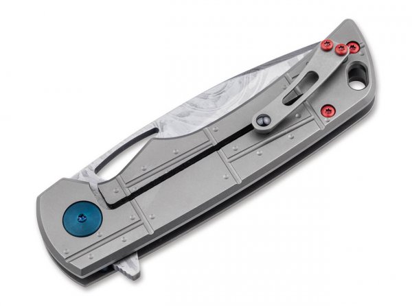 Нож Boker Plus P51 Mustang Damast 