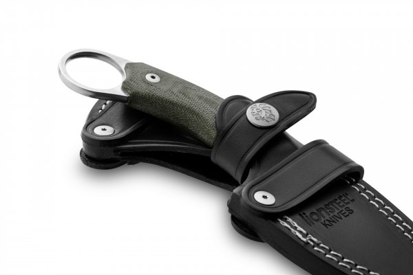 Ніж Lionsteel H2 Micarta Green 