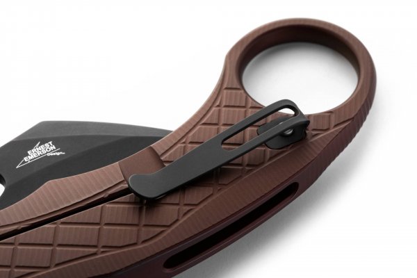 Ніж Lionsteel L.E.One Black Blade/Brown 