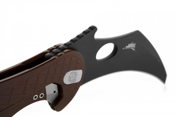 Ніж Lionsteel L.E.One Black Blade/Brown 