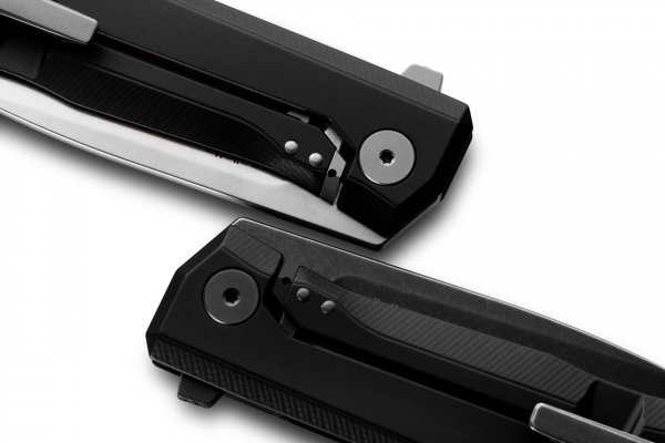 Нож Lionsteel Myto Aluminium Black/Black 
