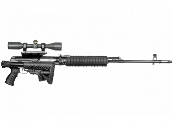 Приклад c адаптером приклада FAB Defense М4 для СВД