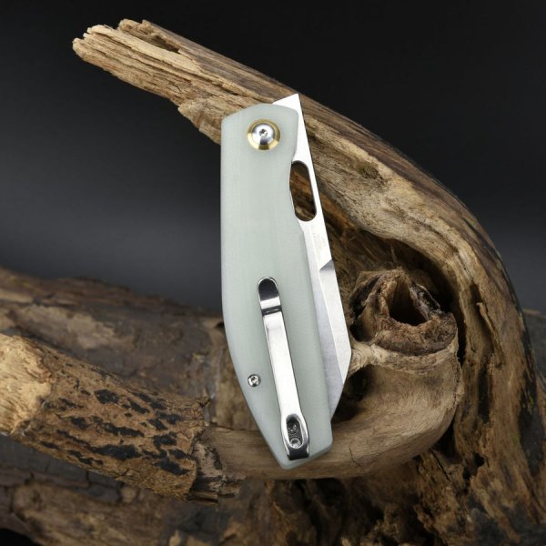 Ніж CJRB Ekko G10 Nature Green