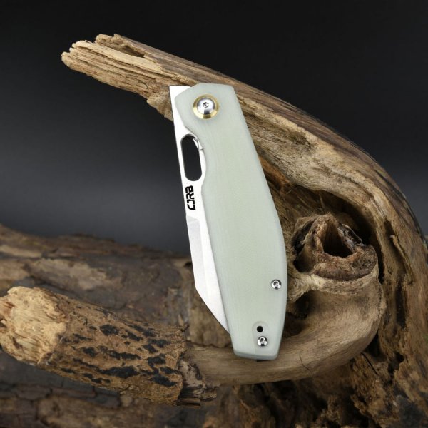 Ніж CJRB Ekko G10 Nature Green