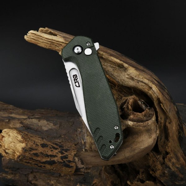 Ніж CJRB Riff SW Micarta Green