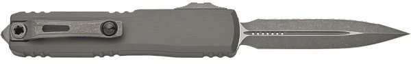 Нож Microtech Ultratech Double Edge GEN III ZBP SW Serrated Natural Clear