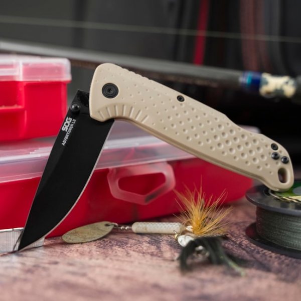 Нож SOG Adventurer BB FDE