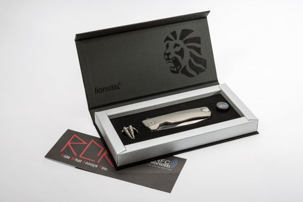 Ніж Lionsteel ROK Titanium Bronzo