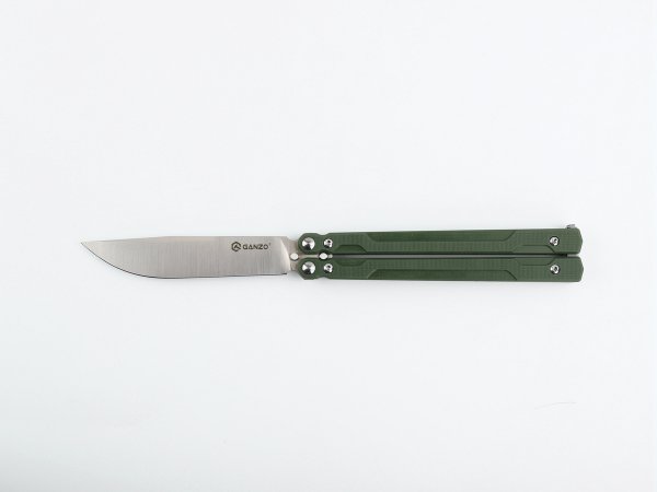 Нiж-метелик (балiсонг) Ganzo G766-GR