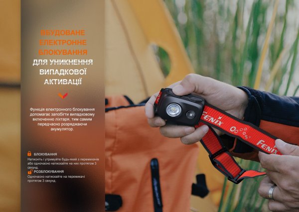 Ліхтар налобний Fenix HL16 AAA рожевий