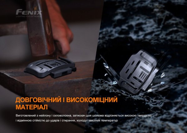 Кріплення на шолом для налобних ліхтарів Fenix ALG-04