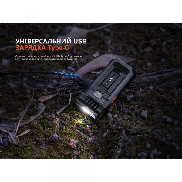 Ліхтар ручний Fenix SW05R-RED LED чорний