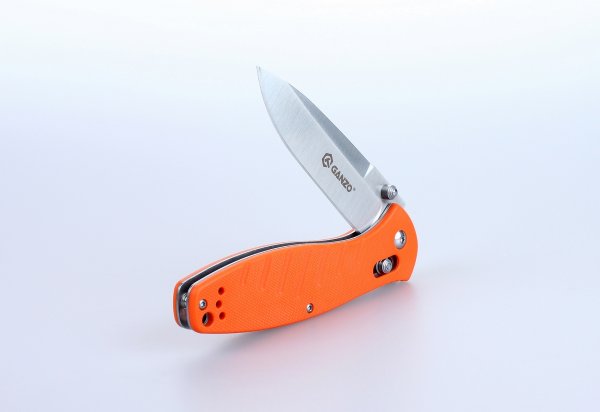 Ніж складаний Ganzo G738-OR помаранчевий