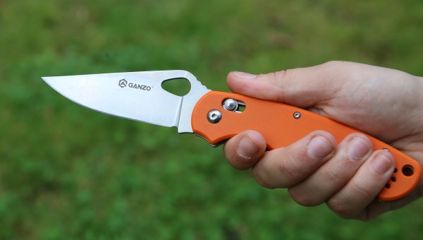 Ніж складаний Ganzo G729-OR помаранчевий