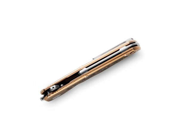 Нож Lionsteel Q4ttro Titanium Bronze