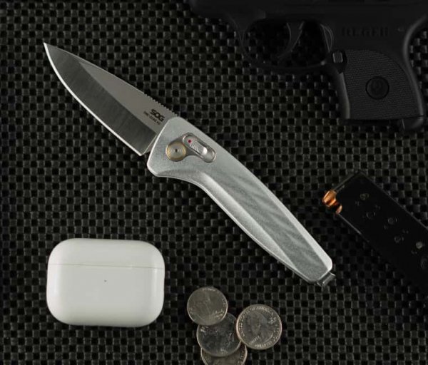 Нож SOG One-Zero AU Grey