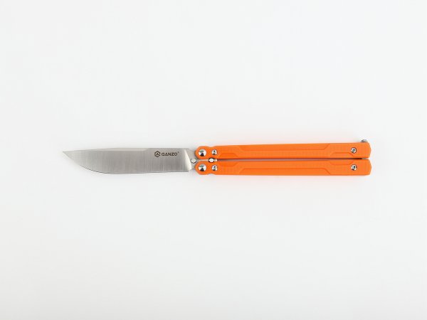 Нiж-метелик (балiсонг) Ganzo G766-OR