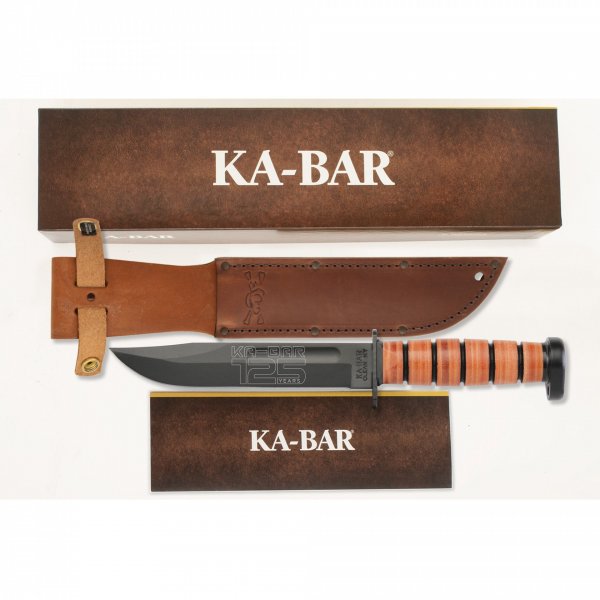 Нож Ka-Bar Dog's Head 125TH Anniversary Knife
