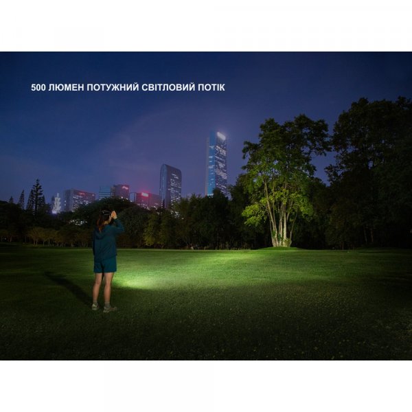 Ліхтар налобний Fenix HL17R, чорний