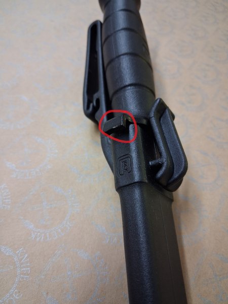 Нож Glock 81 Black (с косметическим дефектом, см. описание и доп. фото)