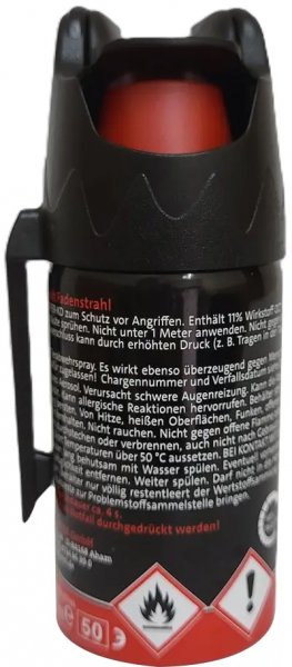 Балон газовий Klever Pepper KO Jet струминний. Обсяг - 40 мл