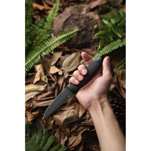 Ніж Ganzo G806BW-BK чорний з чохлом