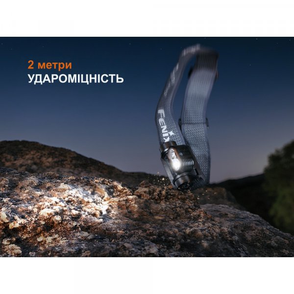 Ліхтар налобний Fenix HM55R, чорний