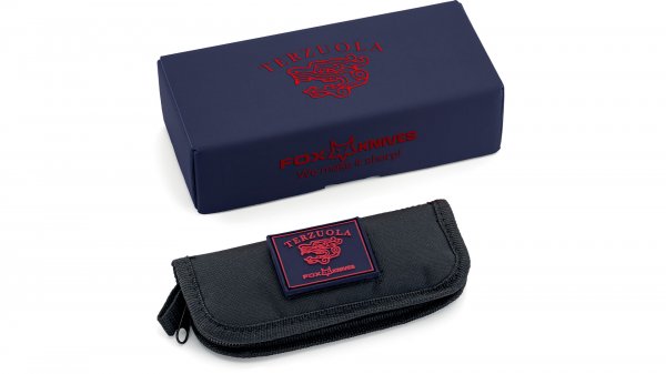 Нож Fox Pacifico Fatcarbon Damascus